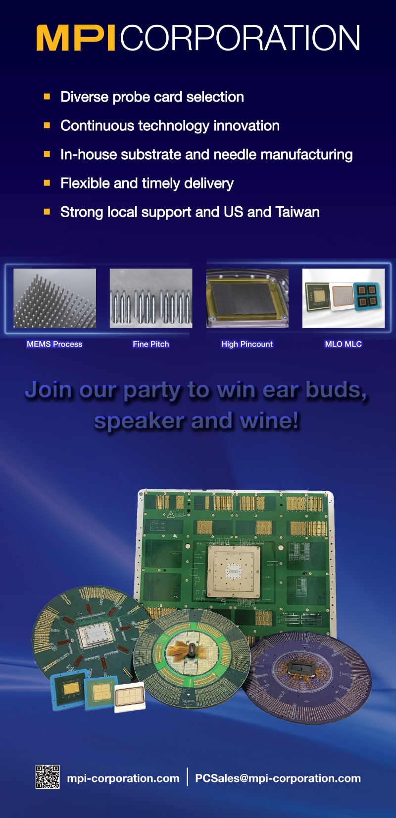 M P I Corporation sponsor ad