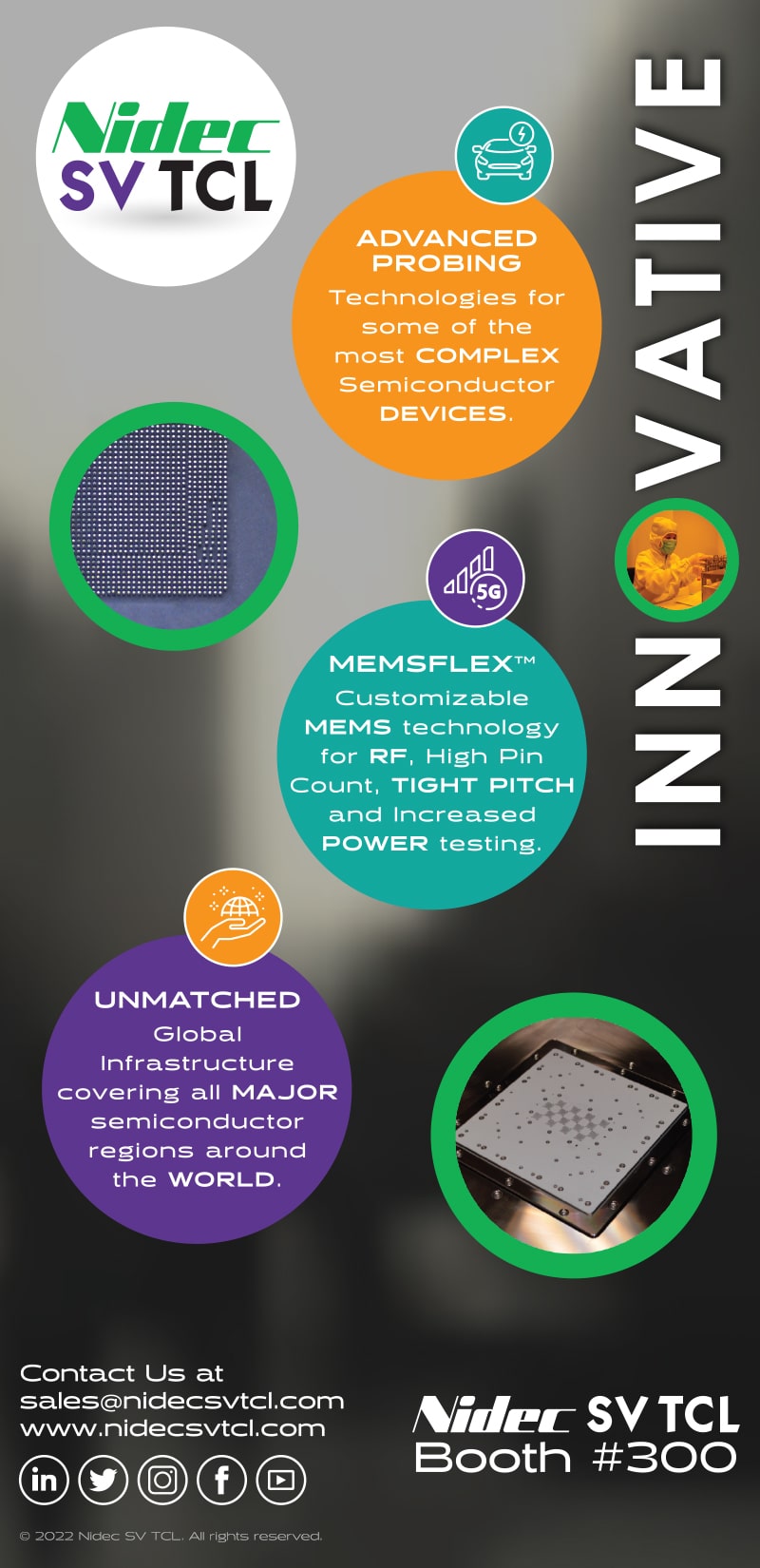 Nidec S V T C L sponsor ad